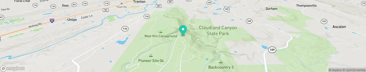 borne de recharge sur la carte