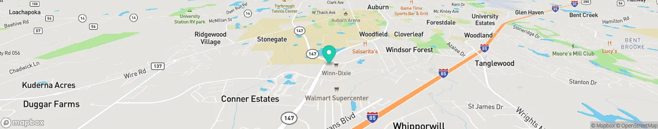 ev charging station on the map