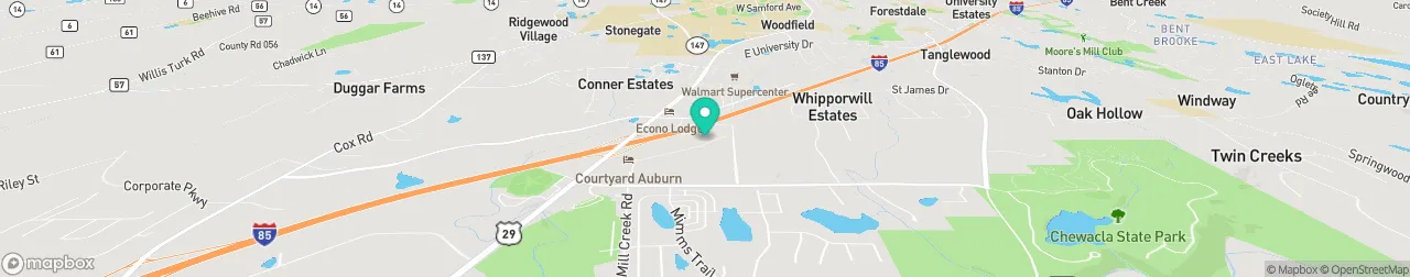 ev charging station on the map