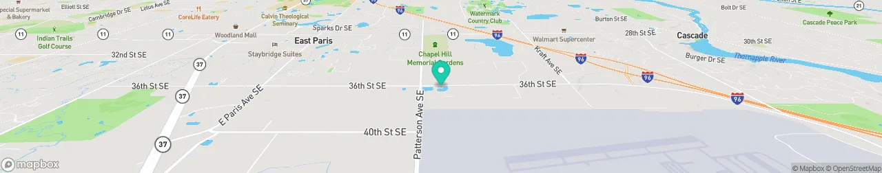 borne de recharge sur la carte