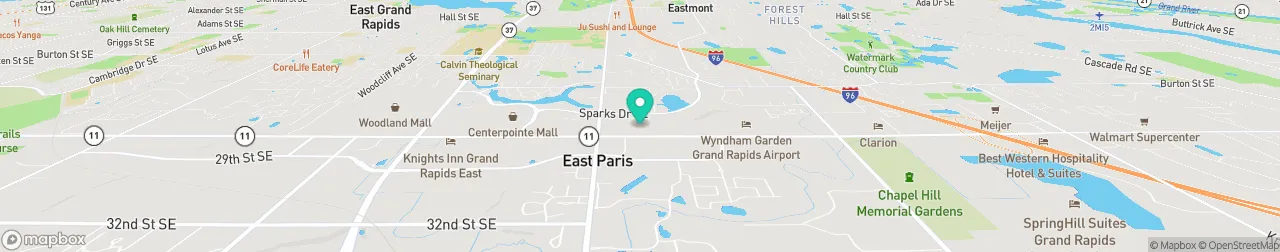 ev charging station on the map