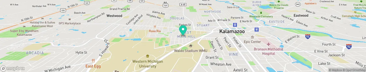 ev charging station on the map