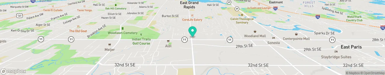 borne de recharge sur la carte