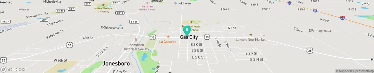 ev charging station on the map