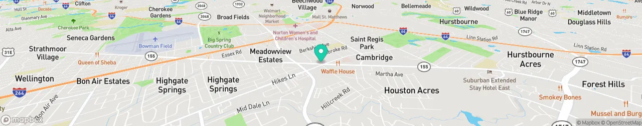 borne de recharge sur la carte