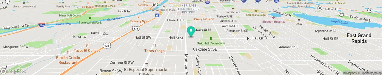 ev charging station on the map