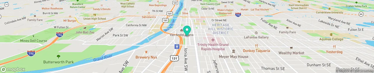 borne de recharge sur la carte