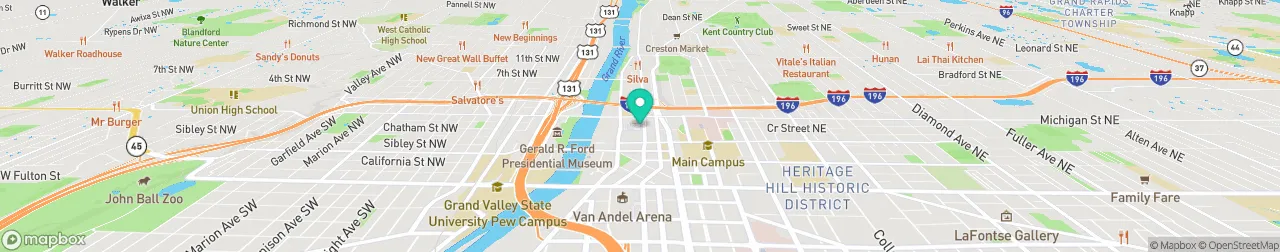 ev charging station on the map