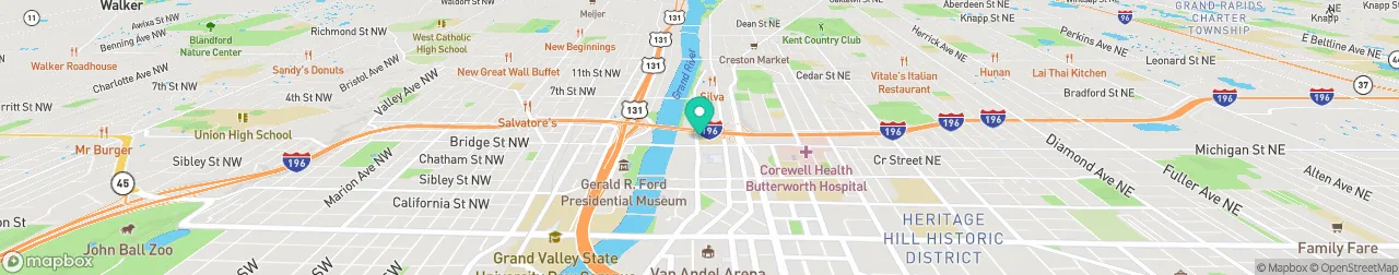 ev charging station on the map
