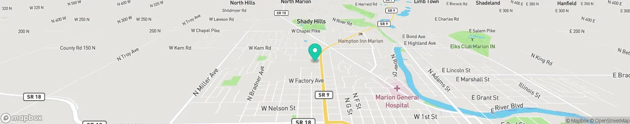 ev charging station on the map