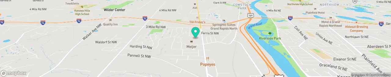 ev charging station on the map