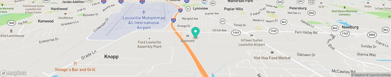 ev charging station on the map