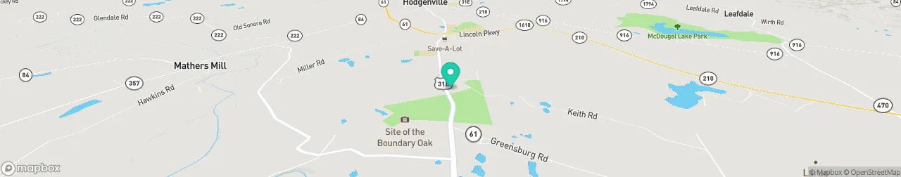 ev charging station on the map