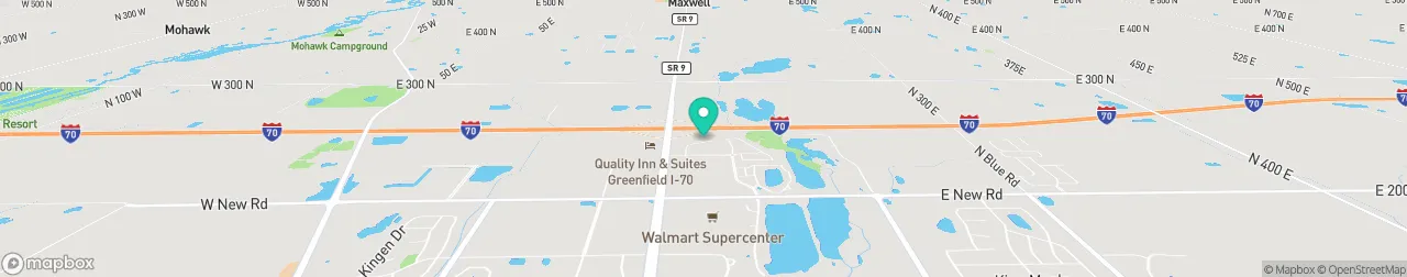 ev charging station on the map