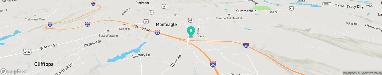 borne de recharge sur la carte