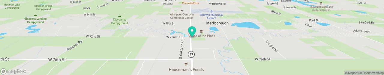 borne de recharge sur la carte