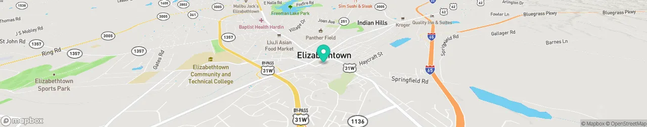 ev charging station on the map