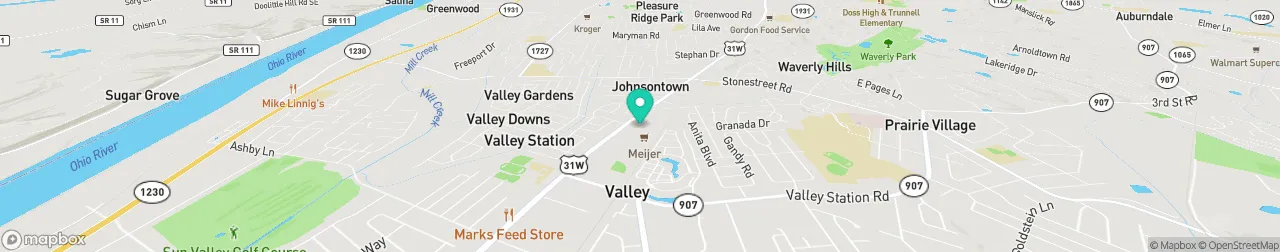 borne de recharge sur la carte