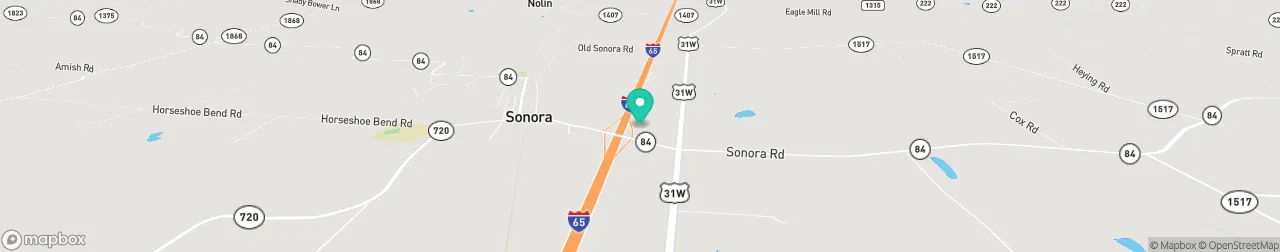 borne de recharge sur la carte