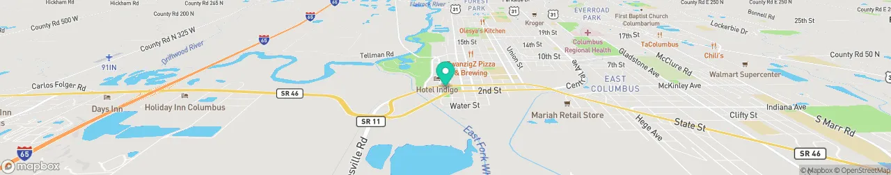 borne de recharge sur la carte