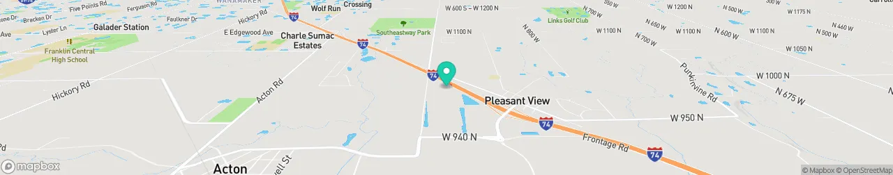 borne de recharge sur la carte