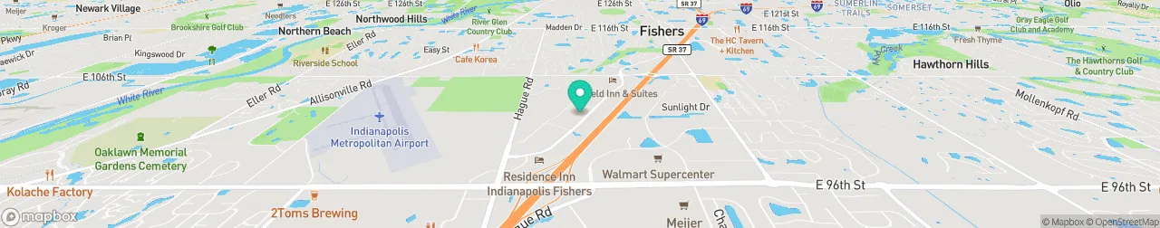 ev charging station on the map