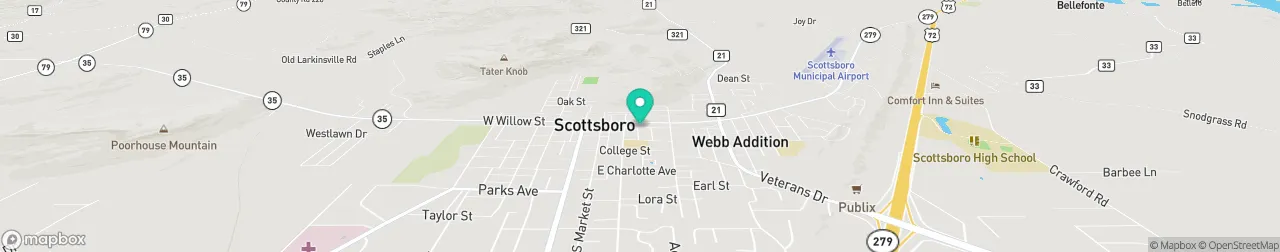 ev charging station on the map