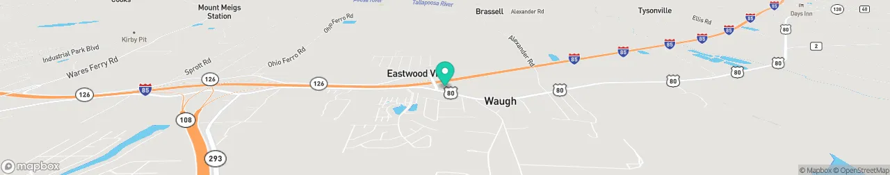 ev charging station on the map