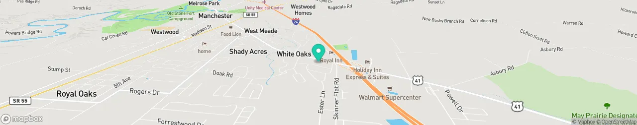 borne de recharge sur la carte