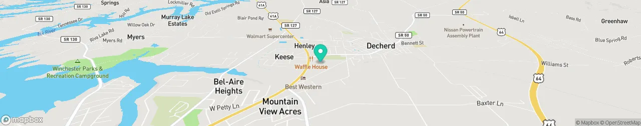 ev charging station on the map