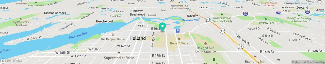 borne de recharge sur la carte