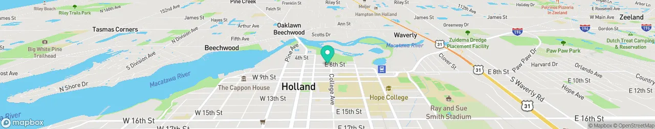 borne de recharge sur la carte