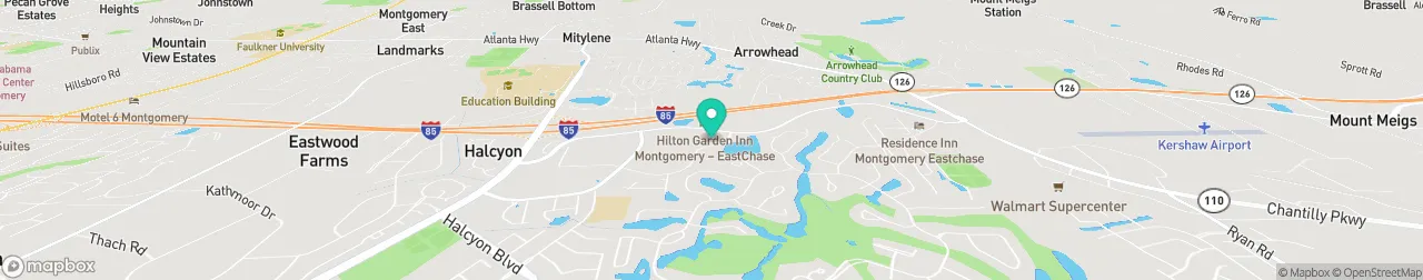 ev charging station on the map