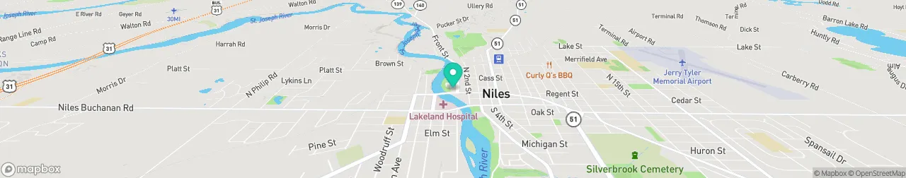 borne de recharge sur la carte