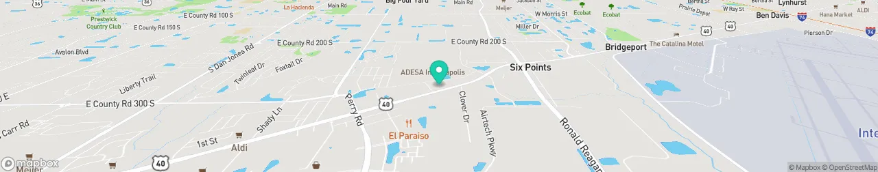 borne de recharge sur la carte