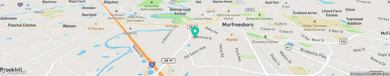 borne de recharge sur la carte