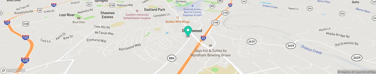 ev charging station on the map