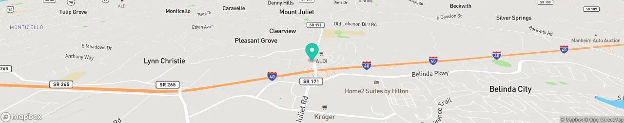 borne de recharge sur la carte