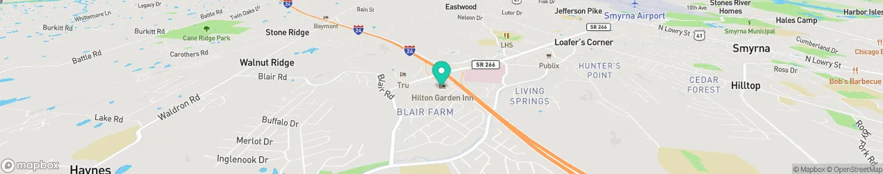 borne de recharge sur la carte