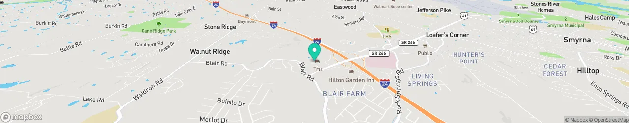 borne de recharge sur la carte