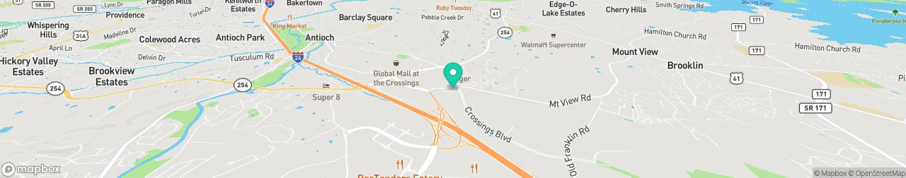 ev charging station on the map