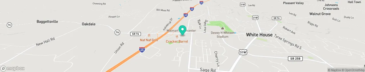 borne de recharge sur la carte