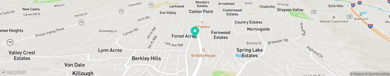 borne de recharge sur la carte