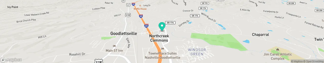 borne de recharge sur la carte