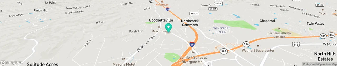 borne de recharge sur la carte