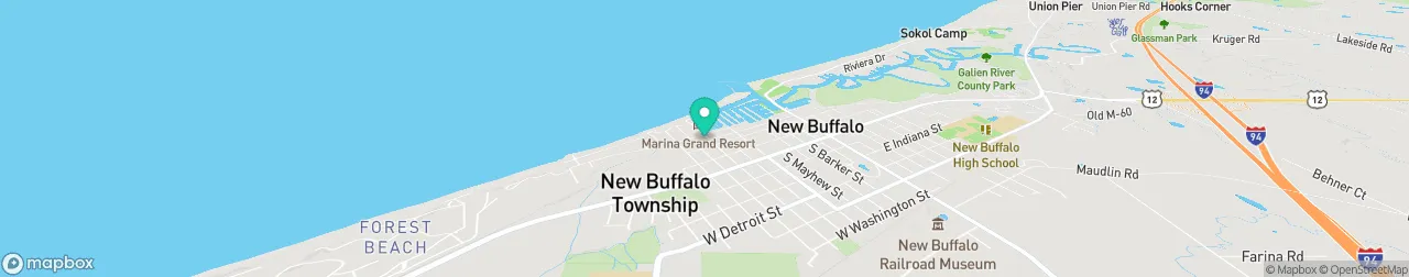 borne de recharge sur la carte