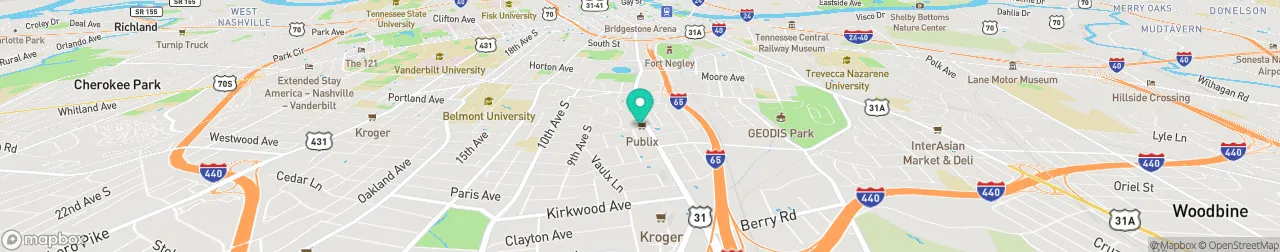 ev charging station on the map