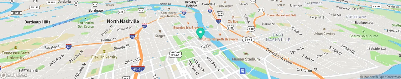 borne de recharge sur la carte