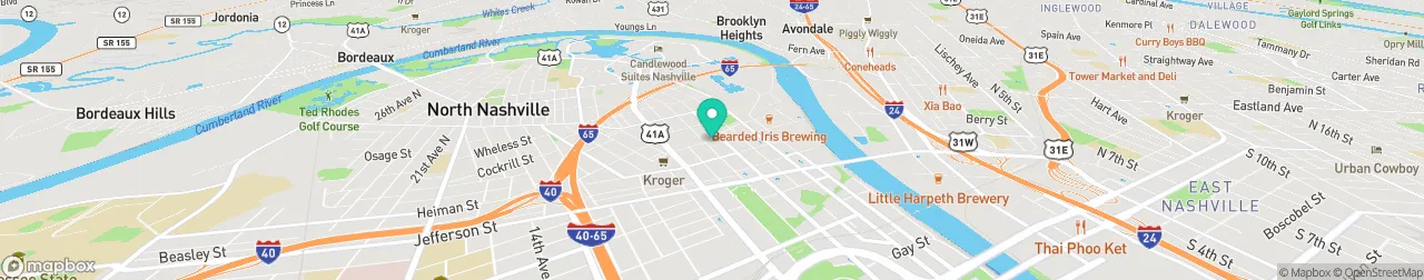 borne de recharge sur la carte