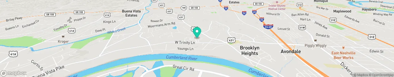 borne de recharge sur la carte